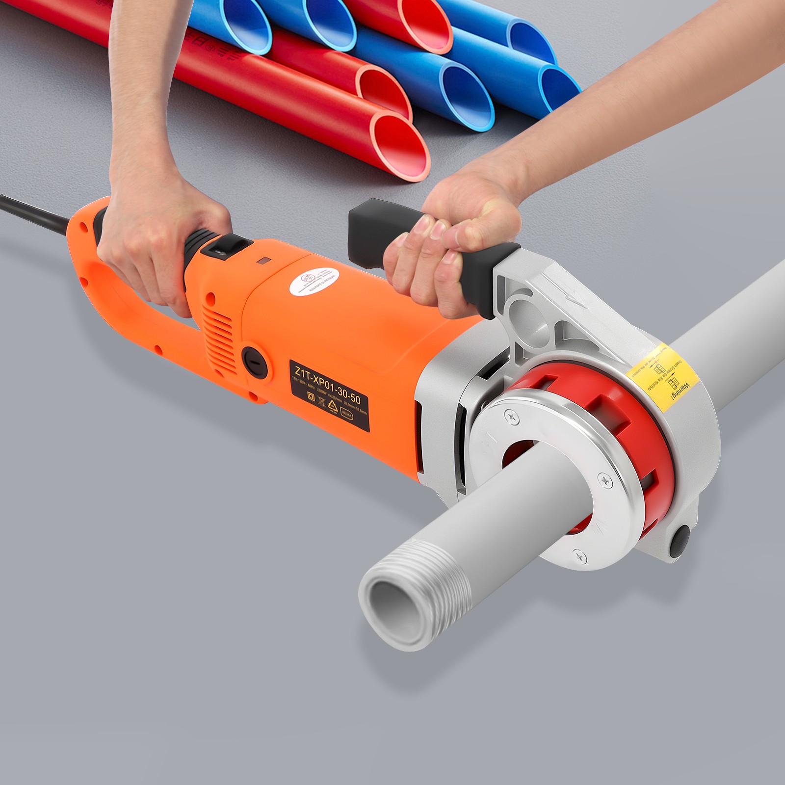 2300W Electric Pipe Threader Pipe Threading Machine 6 Dies 1/2-2" HD Pipe Cutter