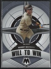 Manny Machado 2022 Panini Mosaic: Will to Win #WW-3 San Diego Padres