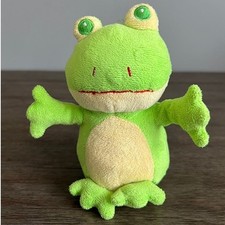 Green Frog with Yellow Belly Plush