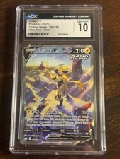 Zeraora V #166 Chilling Reign Pokemon Card - CGC 10
