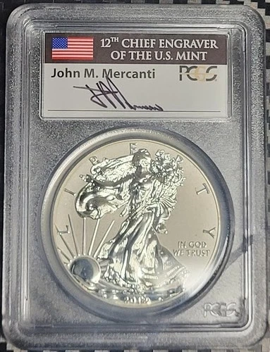 2012 S American Eagle ~ Rev PR ~ PCGS PR69 ~ 75th Anniversary SF Mint ~ Signed