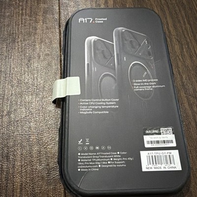Aulumu A17 Frosted Case For iPhone 17 Pro Max 6.9 