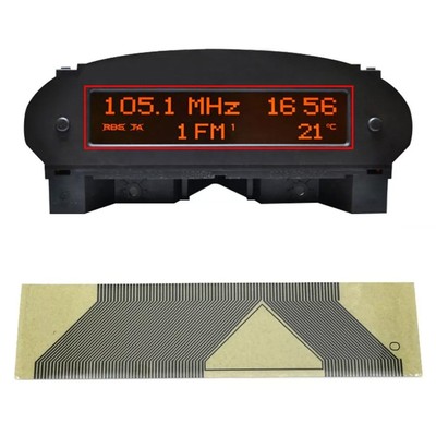 Jaeger Bordcomputer Info Display Flachkabel Ersatz für 12V Spannung