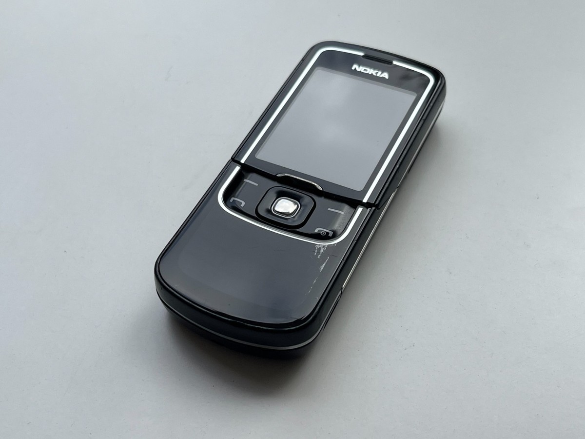 Nokia 8600 Luna Factory unlocked Black color made in Germany - No