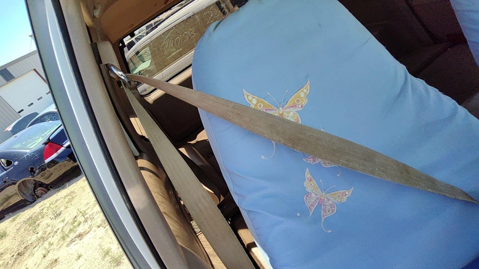 1993 Ford Explorer Passenger Right Front Seat Belt Retractor Oem Shoulder Tan - Image 3 of 4