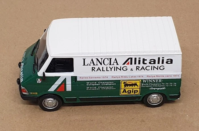 Altaya 1/43 Scale AL21525 - Iveco Van Lancia Alitalia - White/Green — 第 4/4 张图片