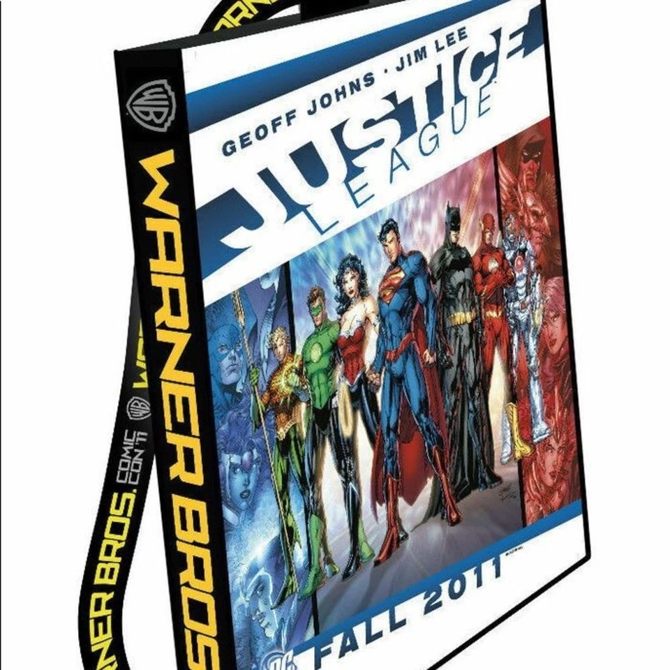 COMIC-CON Graphic Print Justice League bag from San Diego-2011-Backpack or Tote  - Image 2 of 4