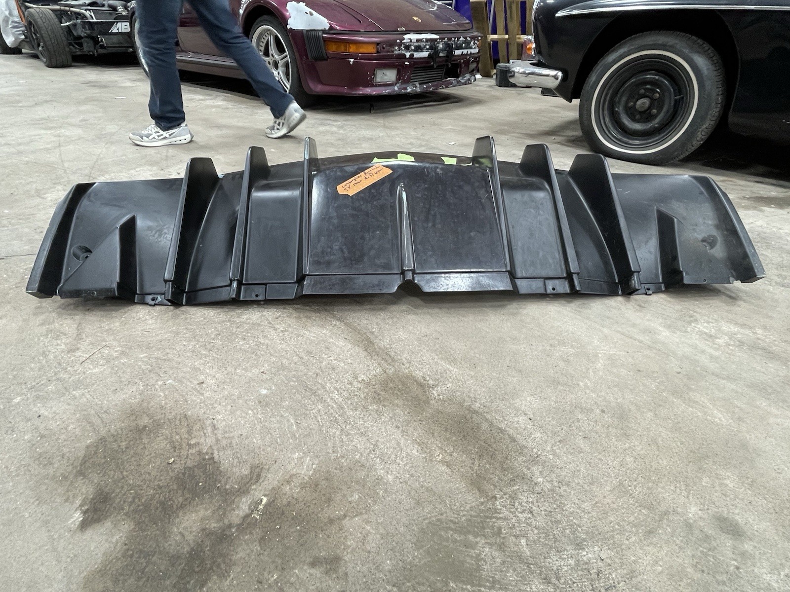 Lamborghini Aventador REAR Rear diffuser P/N 470807539B