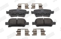 Jurid 573706J Bremsbelagsatz, Scheibenbremse For Opel Vauxhall
