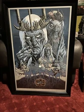 LORD OF THE RINGS SERVANTS OF SAURON POSTER FROM MONDO PRINTS BY MIKE SUTFIN