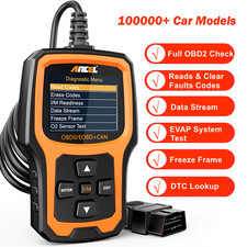 Car OBDII Code Reader Automotive Diagnostic T...