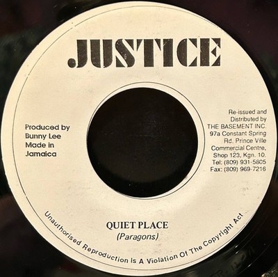 Paragons / I. Roy - Quiet Place / Noisy Place / Massive Attack feat Horace Andy