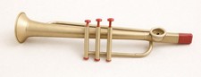 Metal Trumpet Kazoo Novelty Musical Toy Made in USA Original Kazoo Company