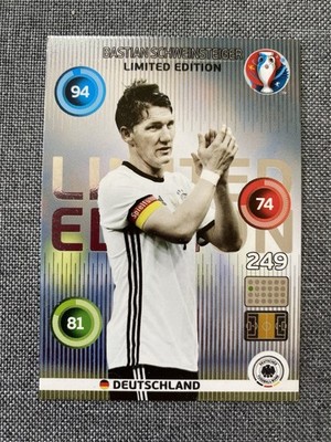2016 Panini Adrenalyn XL UEFA Euro 2016 - Limited Edition Bastian Schweinsteiger