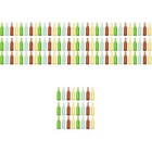 120 Pcs   Exquisite Mini Resin Wine Bottles Ornaments Lovely Mini House Decors