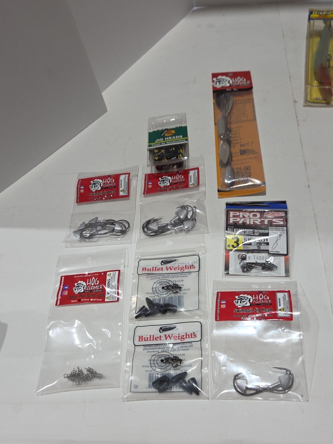 Fishing Accessories Lot - 30+ Hooks, Baits, Locks, Jig Heads, Weights, Etc - Image 3