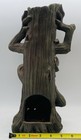 Smoking Tree Faces Cone Incense Burner Elegant Expressions Hear See No Evil — photo 10