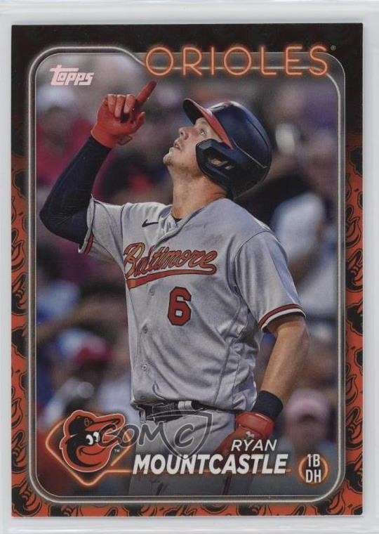 2024 Topps Series 1 Team Color Border Ryan Mountcastle #34 p8v