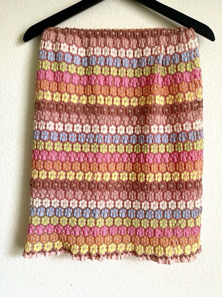 Traje Vintage Años 60 70 Retro Rosa 3 Piezas Transparente Floral Granny Core Cottagecore Foto 3 de 4