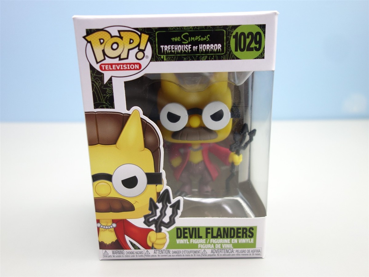 Funko Pop: The Simpsons Treehouse of Horror Devil Flanders 1029 | eBay