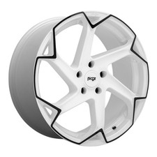 Niche M257 Flash 20x10.5 5x112 Offset 40 Gloss White With Black Quantity Of 1