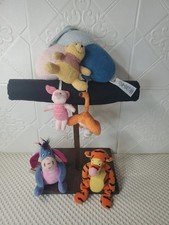 VTG Winnie the Pooh Collection Pull Musical, Lovebug Eeyore Beanie Tigger