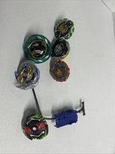 Beyblades Lot Of 6 With Launcher.  B11
