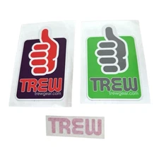 3 Original Trew Gear Sticker Decal Trew To You Aspen Colorado Ski Project