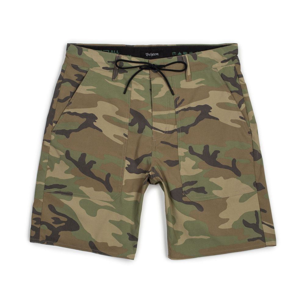 Brixton Prospect Service Camo Shorts