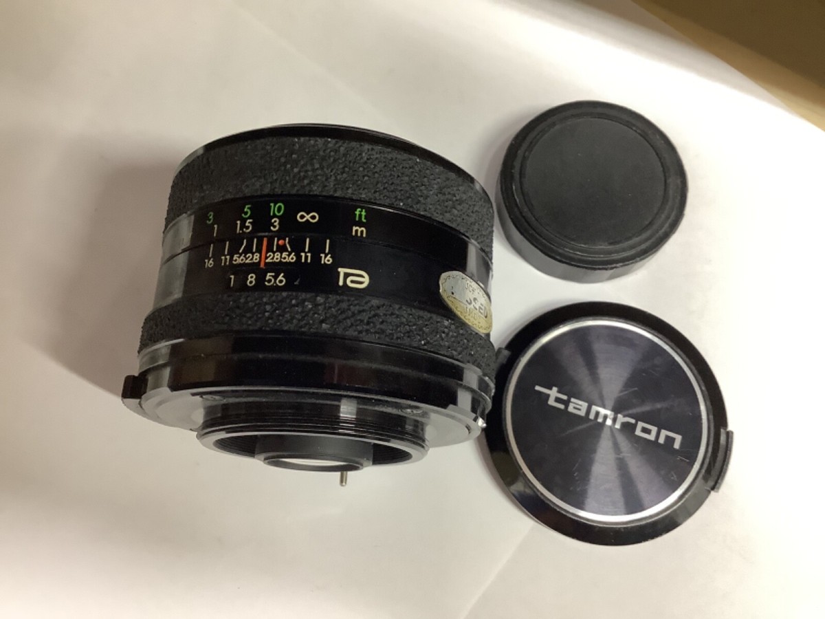 Tamron F System 28mm F/2.8 Automatic Wide Angle Lens, M42 Mount