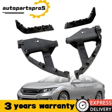 For 2016-2021 Honda CIVIC Sedan Headlight Brackets Front Hold Mount Retainer 4PC