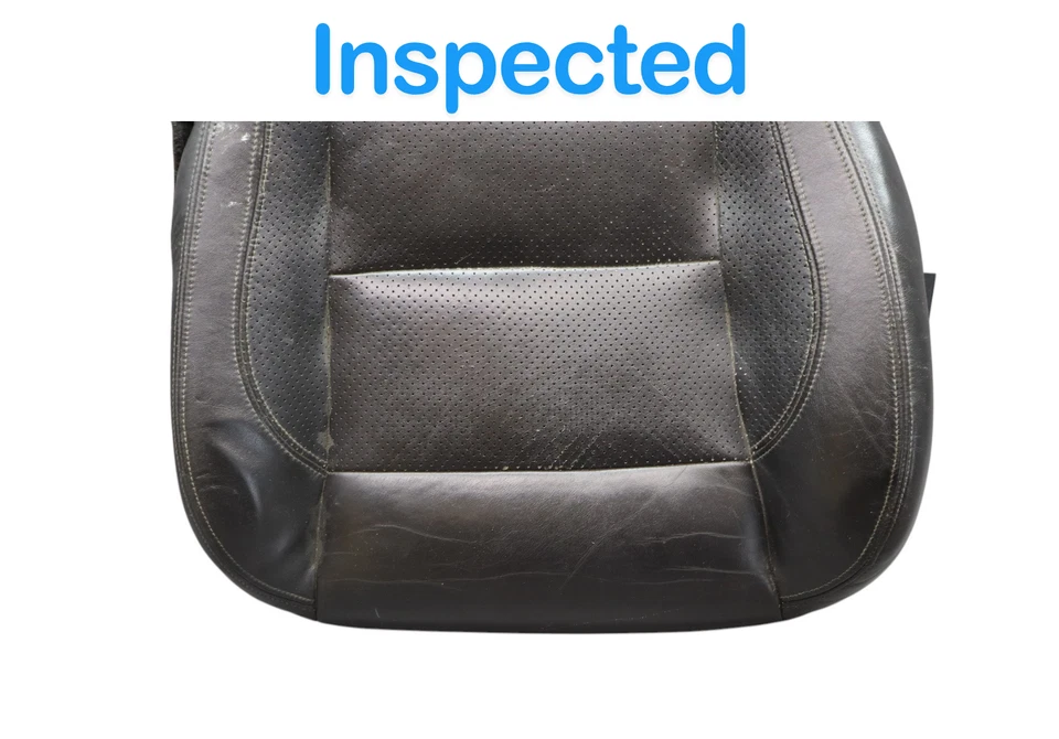 07-09 Cojín de asiento inferior delantero izquierdo Jaguar X150 XK XKR negro OEM Foto 3 de 4