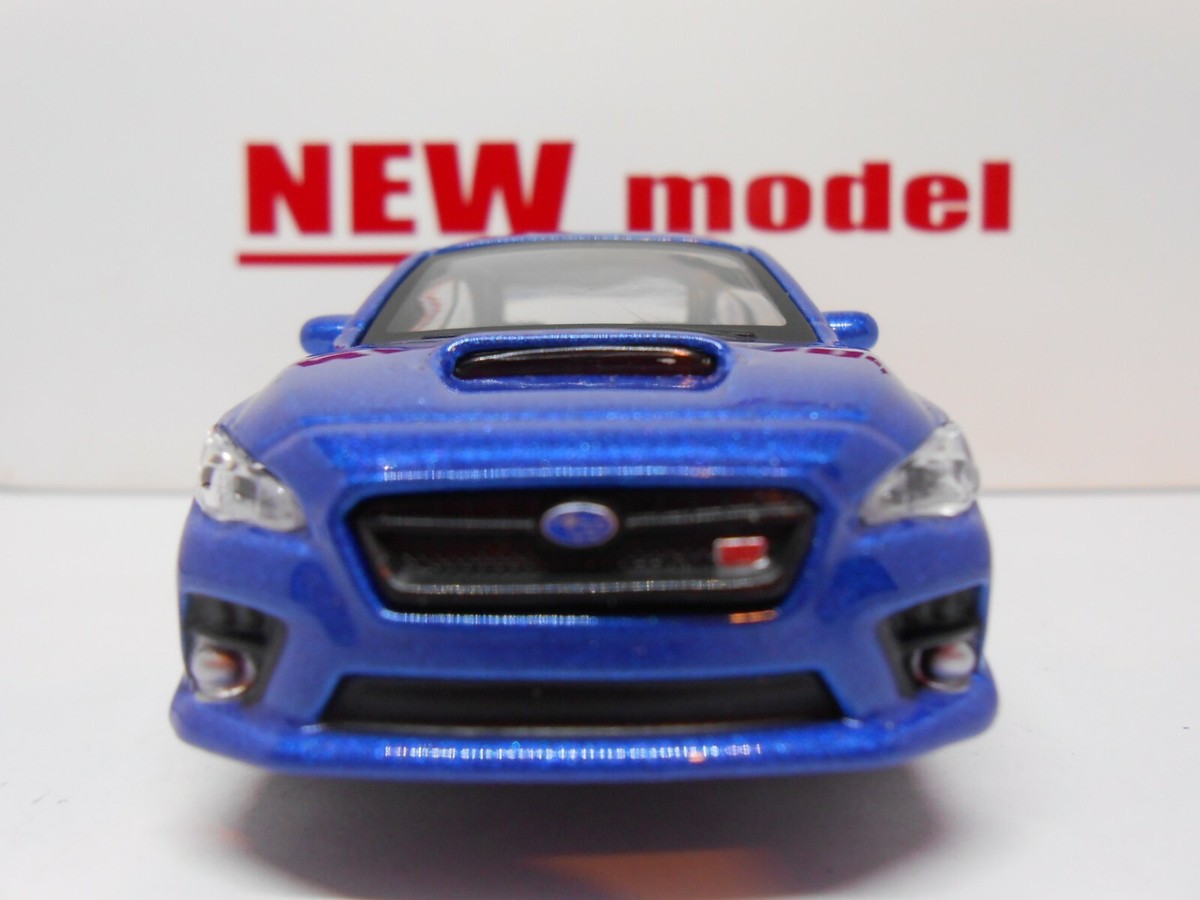 TOY CAR SUBARU WRX STi BLUE 1/43 MODEL BOY GIRL DAD BIRTHDAY GIFT