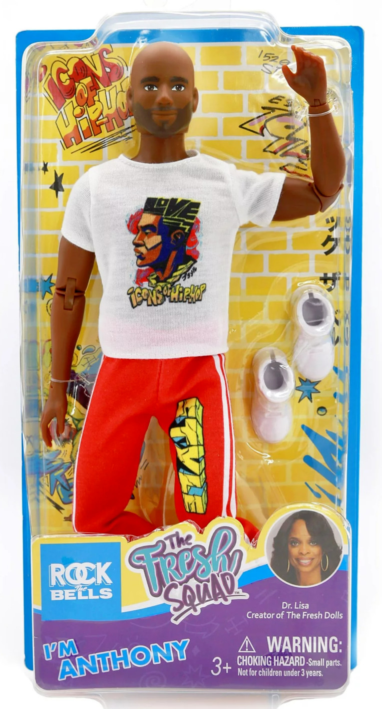 Fresh Squad Rock The Bells ANTHONY African American Boy 12" Fashion Doll READ!!