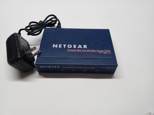 Netgear WG102 ProSafe 802.11g 108 Mbps Wireless Access Point With Adapter - Picture 2 of 11