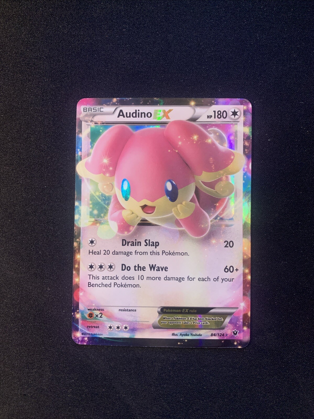 Audino Ex Fates Collide TCG 84/124