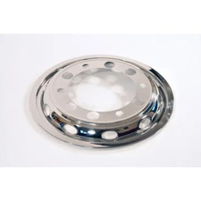 1pr x 22.5" Bolt On Front Wheel Liners - Stainless Steel - FREE POSTAGE