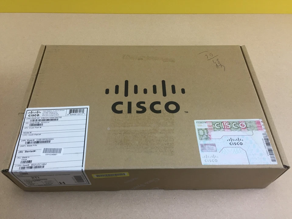 CAB-RPS2300= Cisco RPS 2300 Catalyst Switch Redundant Power System Cable Boxed - Image 4 of 4