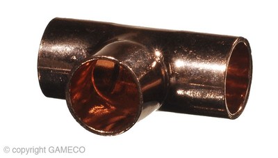 LPG  CARAVAN CATERING RESTAURANT  TEE COPPER 5/16  SOLDER