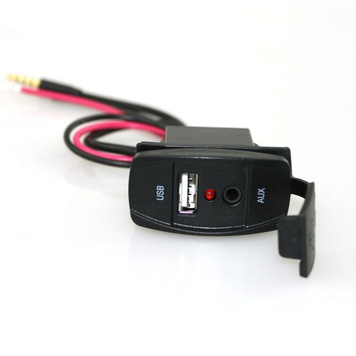 Accessori audio per auto da 12 V 3,5 mm jack Aux/ USB Adattatore - Afbeelding 3 van 9