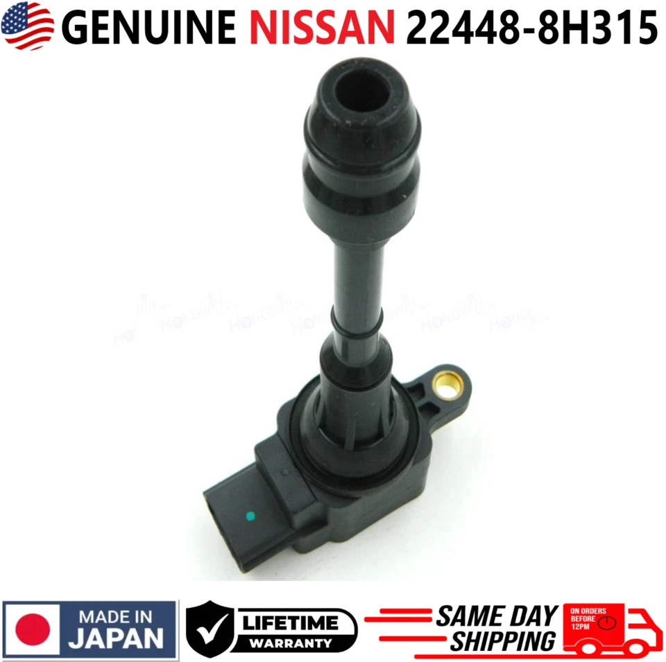 NEW GENUINE x1 Ignition Coil For 2002-2013 Nissan Altima Sentra X-Trail 2.5L I4 - Image 3 of 4