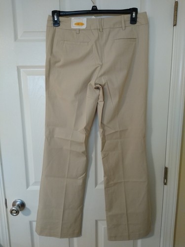 Casual Corner Women's Modern Fit Bootcut Pants Size 8 Beige New (DSLRT07K) - Picture 3 of 10