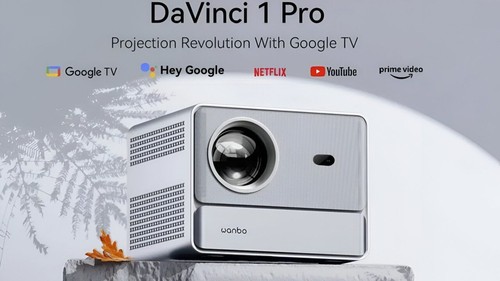 Wanbo DaVinci 1 Pro Full HD Smart LED Projector with Android 11 from Just Projec - Picture 5 of 5