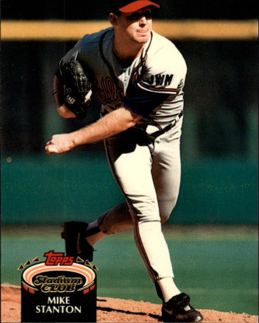 1992 Stadium Club #344 Mike Stanton - NM