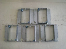 legrand Cablofil APR-1 1 Gang Adj. Plaster Ring ( Lot Of 5 )