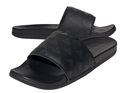 Adidas Men ADILETTE Comfort Slipper Black Shoes Slide Casual