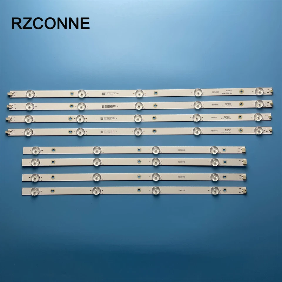 8pc LED strip for MS-L1255 V7 CX500DLEDEM PU50S7XL HL-00500A30-0901S-04 K50DLX9U - Image 3 of 4