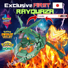 JAPANESE RAYQUAZA 2012 FIRST EVENT -Legitime Untouched- EXCLUSIVE movement