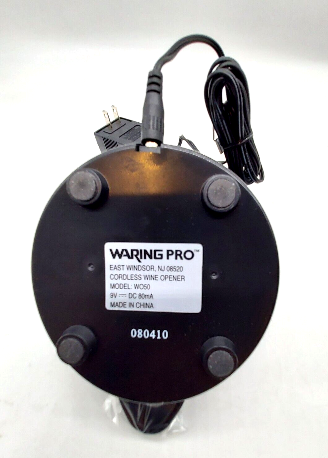 WARING WO50 Cordless Wine Opener Charger Base, Charger and Cutter eBay