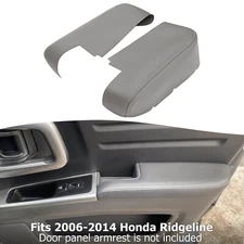 Fits 2006-2014 Honda Ridgeline Armrest Front Door Panel Cover Replacement Gray